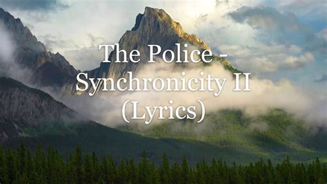 the metal boxes song|Lyrics for Synchronicity II by The Police .